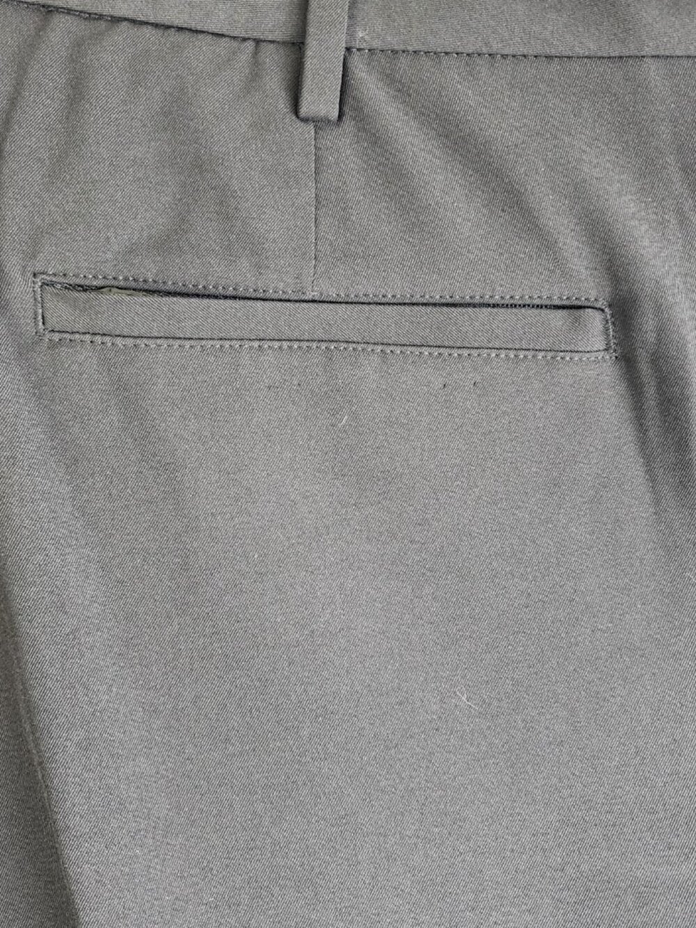 Van Heusen Slim Fit Dress Pants Black 34x30 Flex Flat Front Mens Trouser - Picture 4 of 15